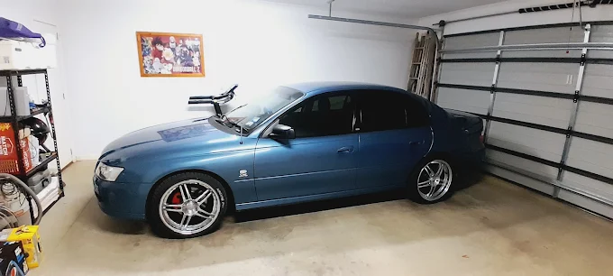 Customer vehicle in the workshop